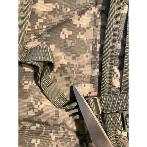 Code Alpha Militia Expandable Backpack Military Style Camouflage Hiking Camping - Picture 7 of 11